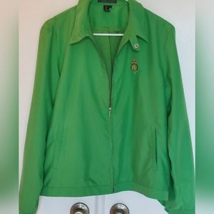 Lauren Active Ralph Lauren Classic Green Jacket Size L